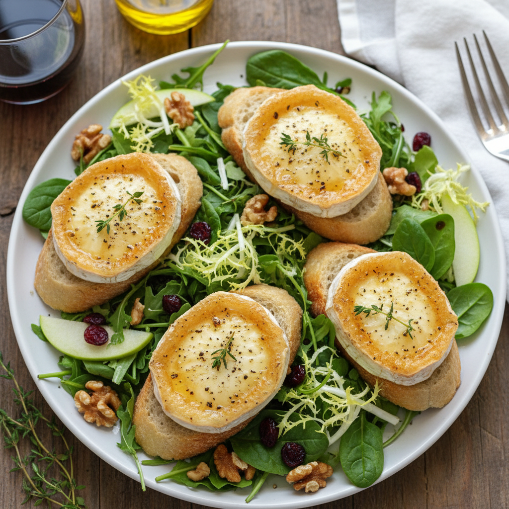 Salade de Chèvre Chaud