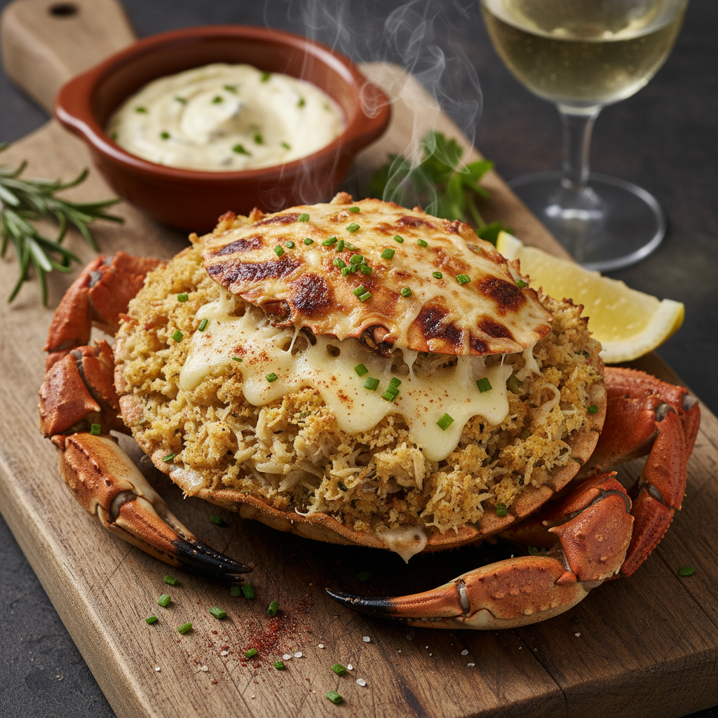 San Sebastian Stuffed Crab