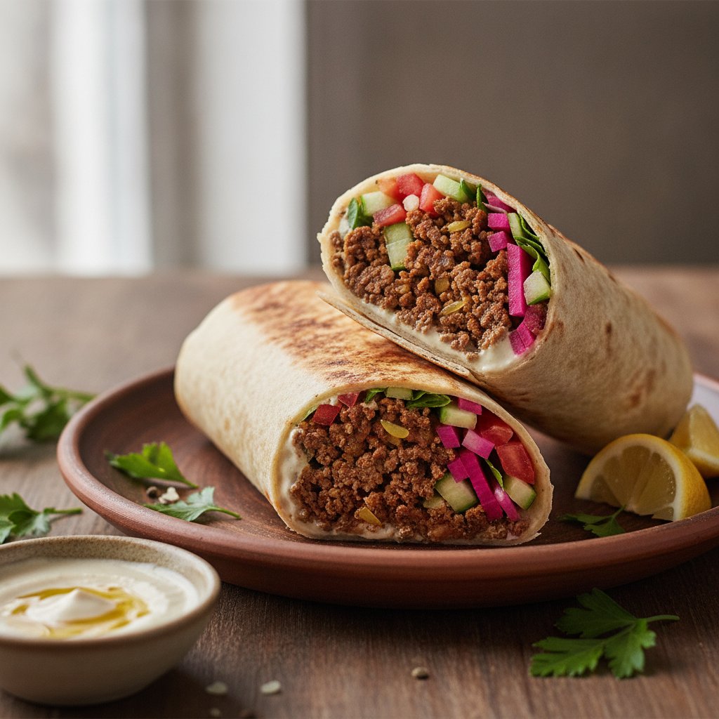 Spiced Ground Meat Wrap