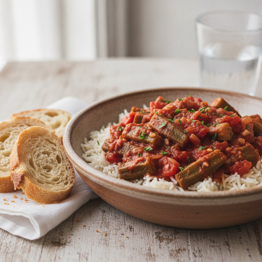 Okra and Tomato Stew