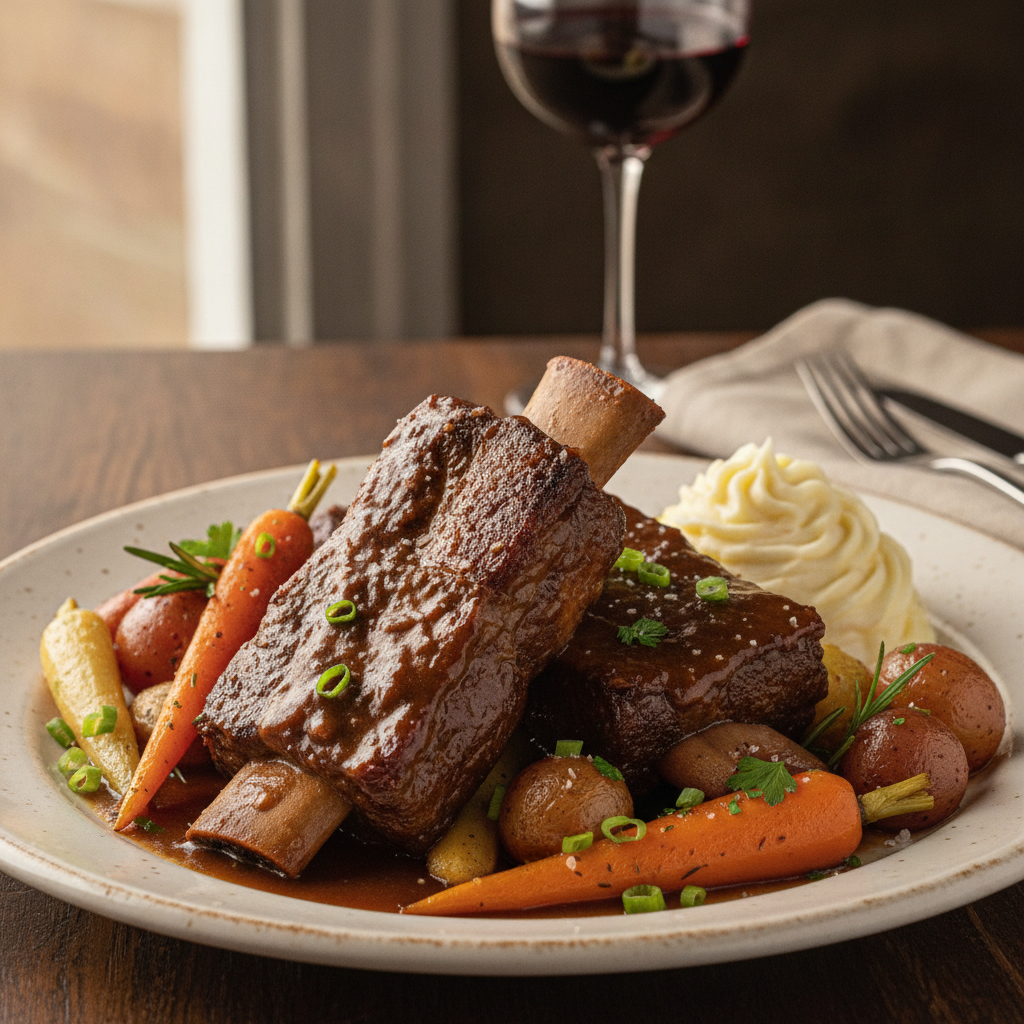 New York Braised Short Ribs