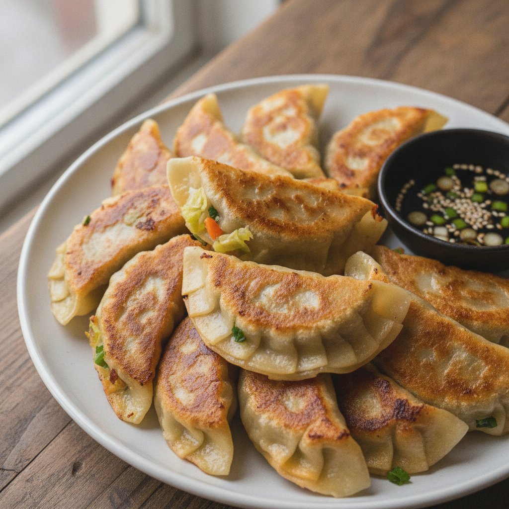 Vegetable Dumplings Fried