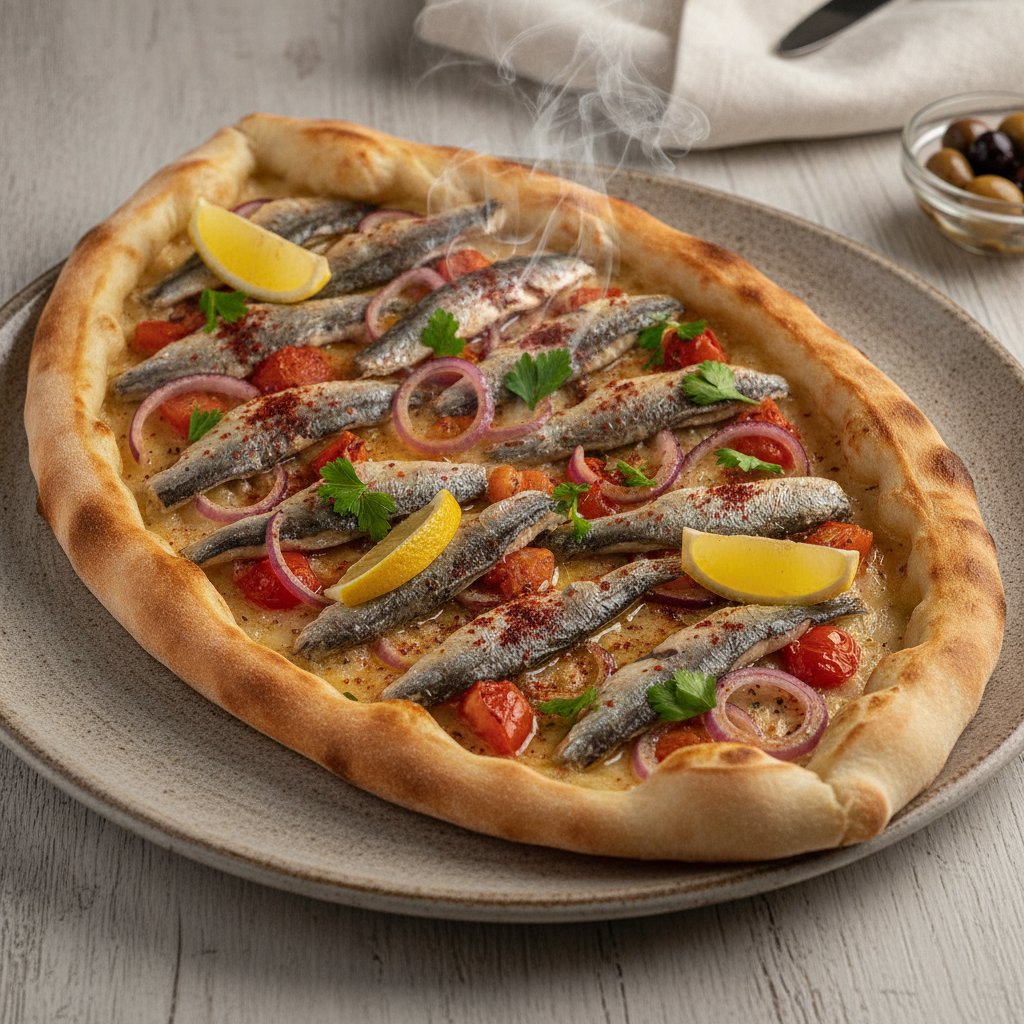 Anchovy Flatbread