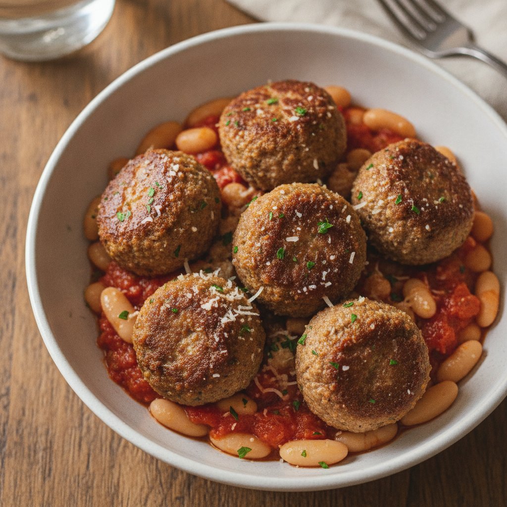 Fried Beef Meatballs (High-Protein)