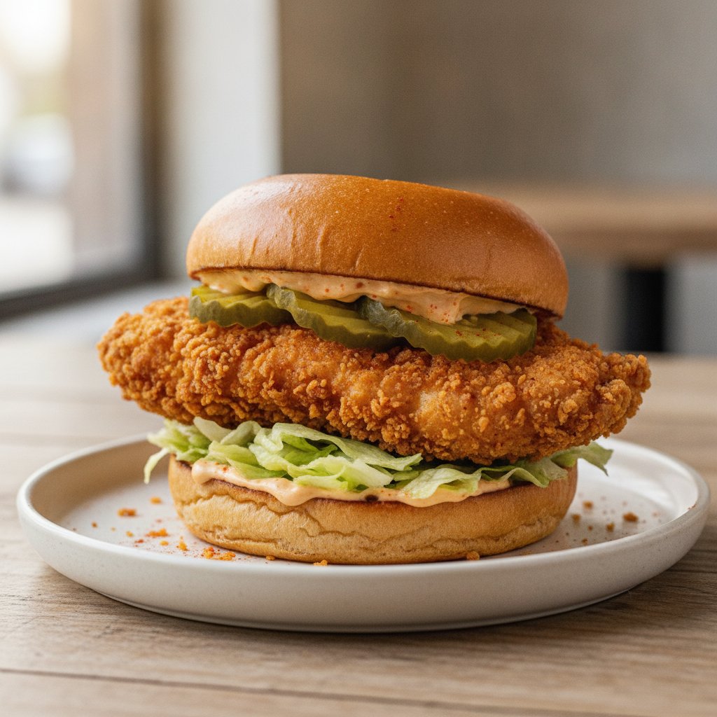Fried Chicken Sandwich (Gluten-Free)