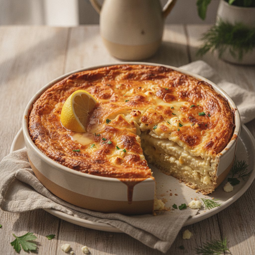 Layered Cheese Pastry Bake (Gluten-Free)