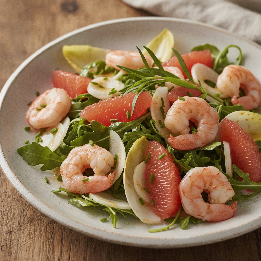 Shrimp and Grapefruit Salad