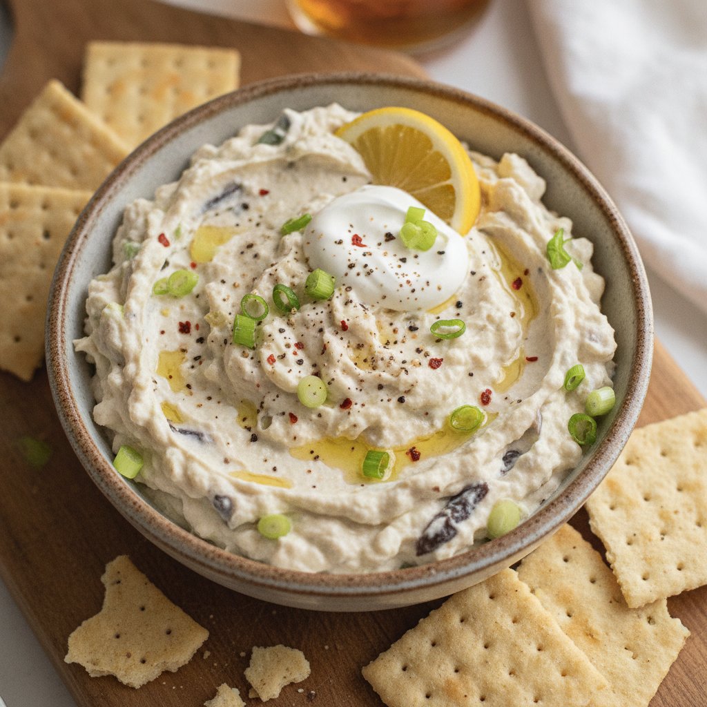 North Florida smoked mullet dip