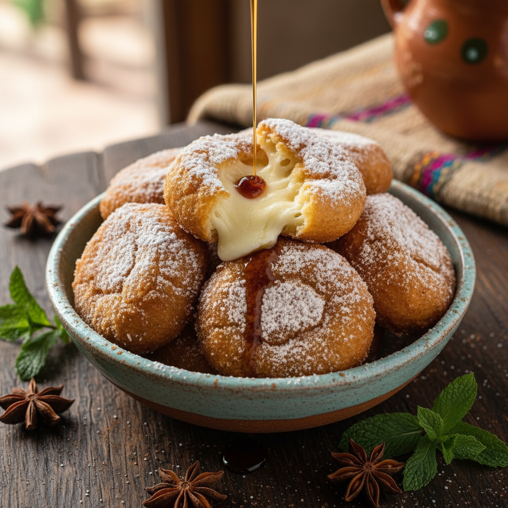 Buñuelos de Yuca con Queso