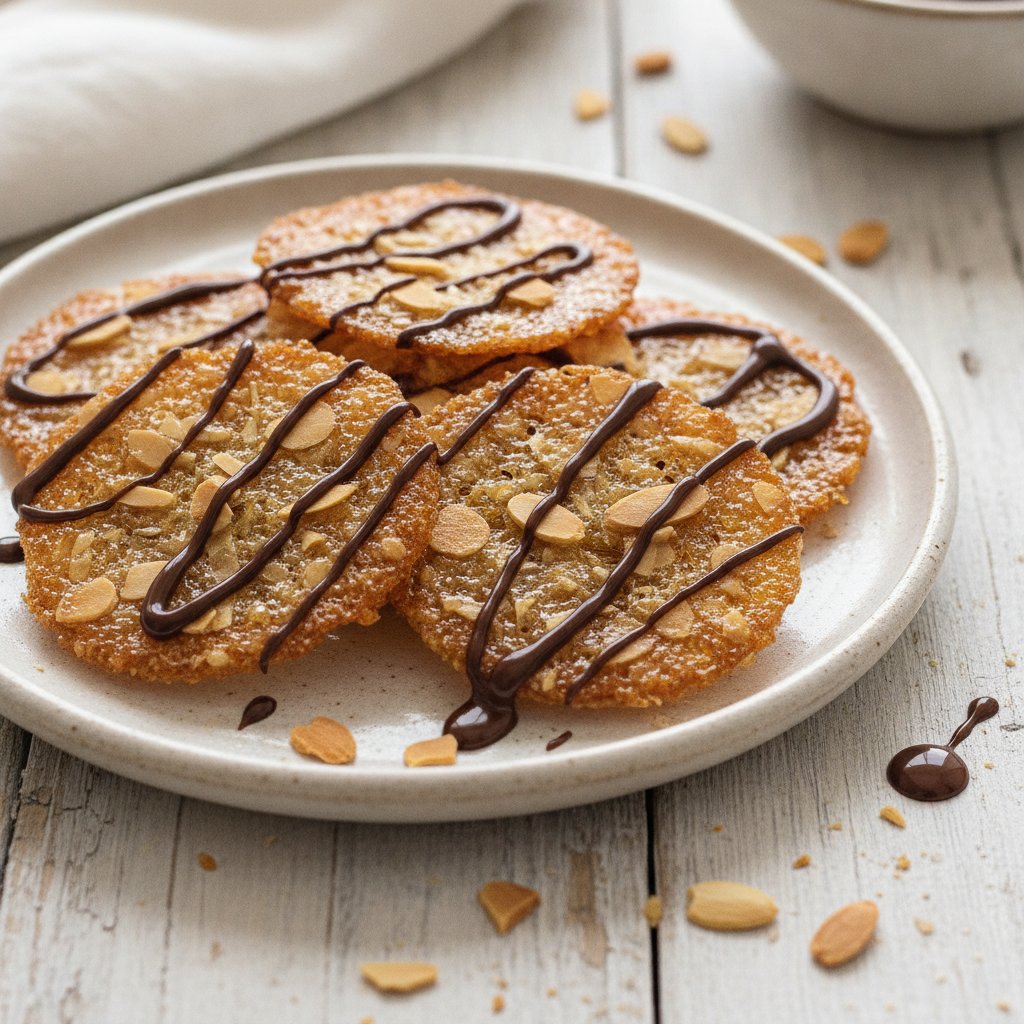Almond Lace Cookies