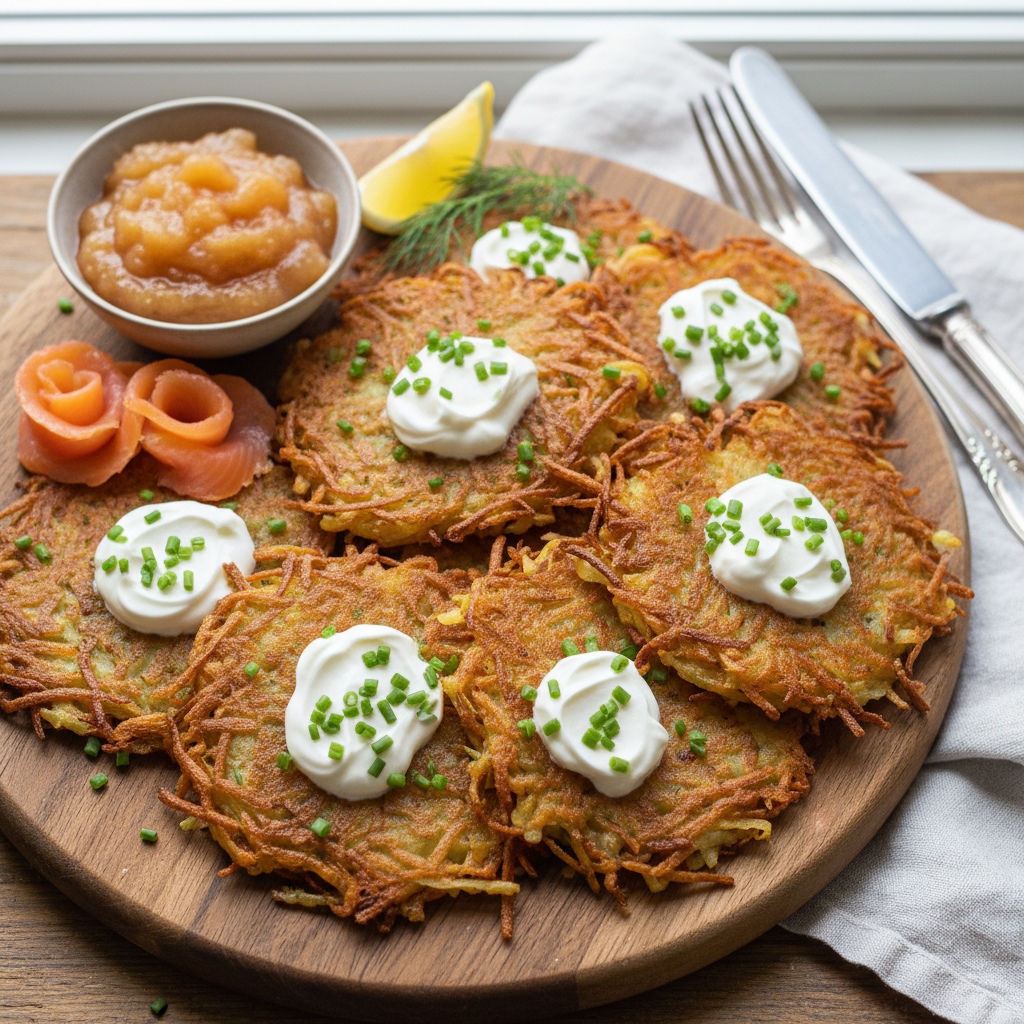 New York Potato Latkes