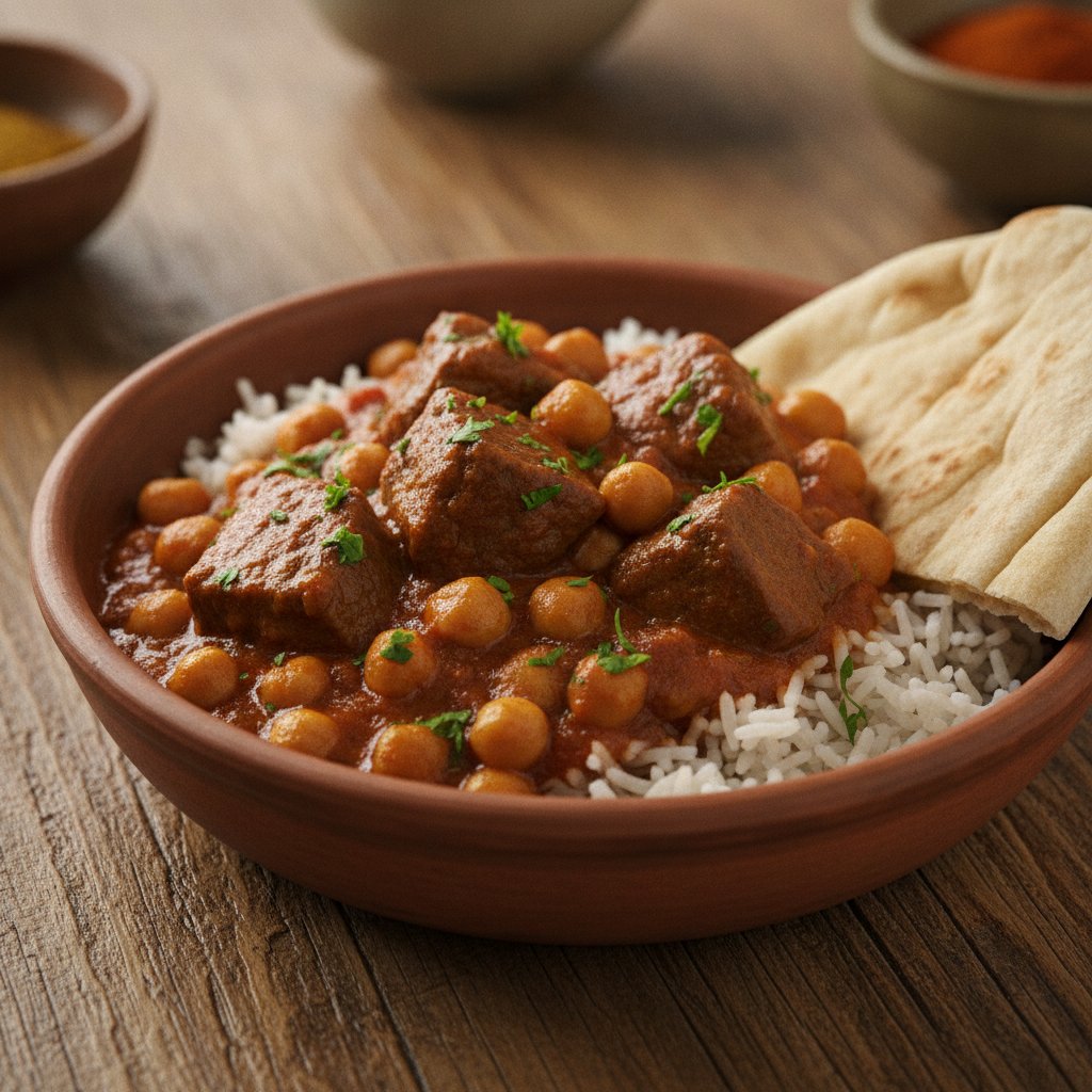 Chickpea and Meat Stew