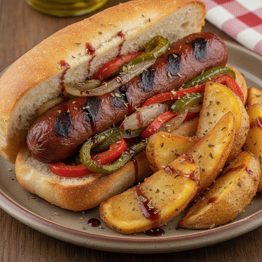New Jersey Italian hot dog
