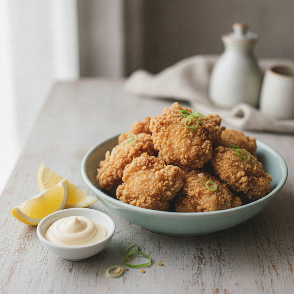 Japanese Fried Chicken Bites (No-Chop)