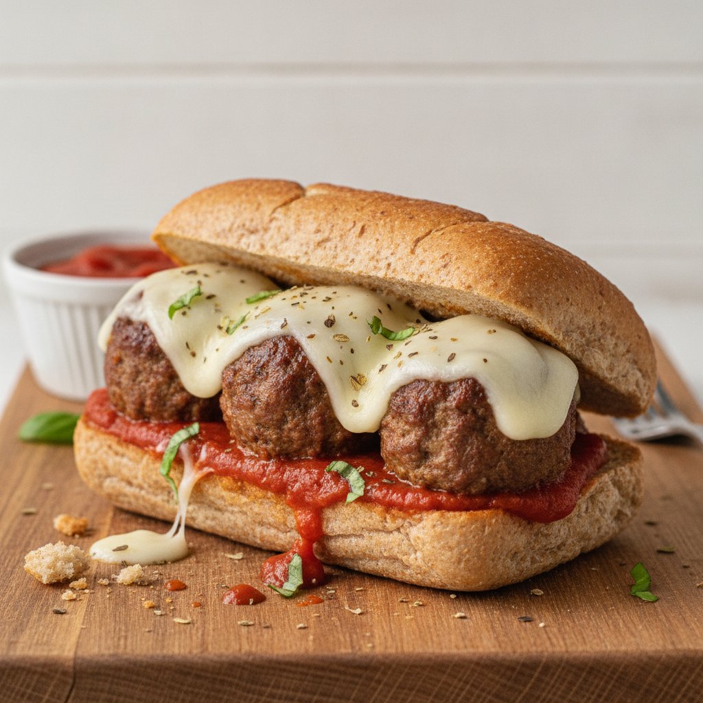 Meatball Sandwich (Low-Calorie)