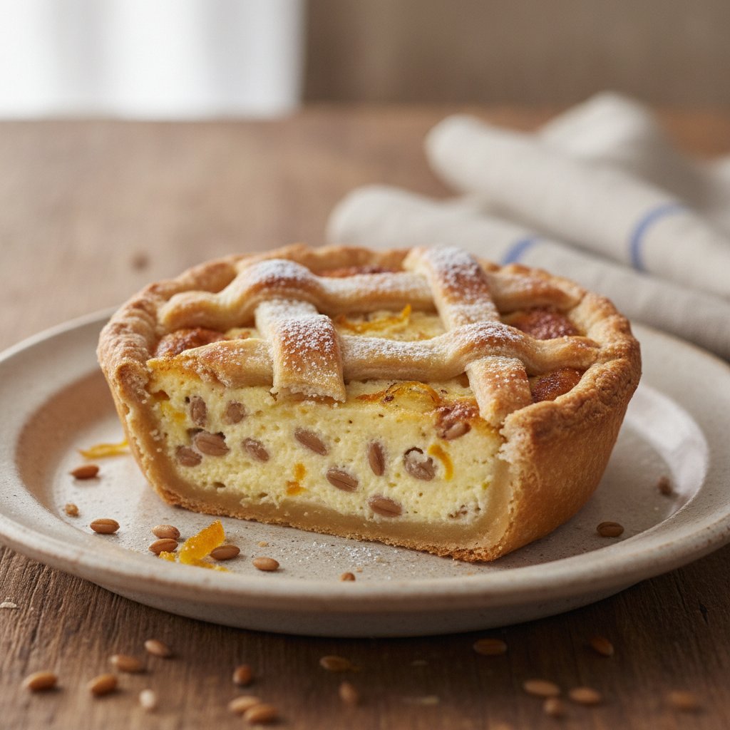 Torta di Grano (Easter Wheat Berry Pie)
