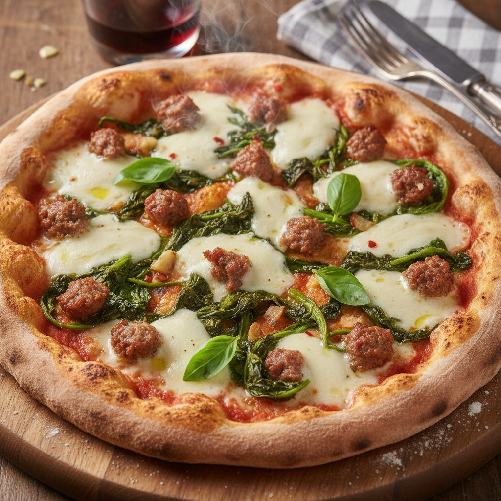 Pizza Salsiccia e Friarielli