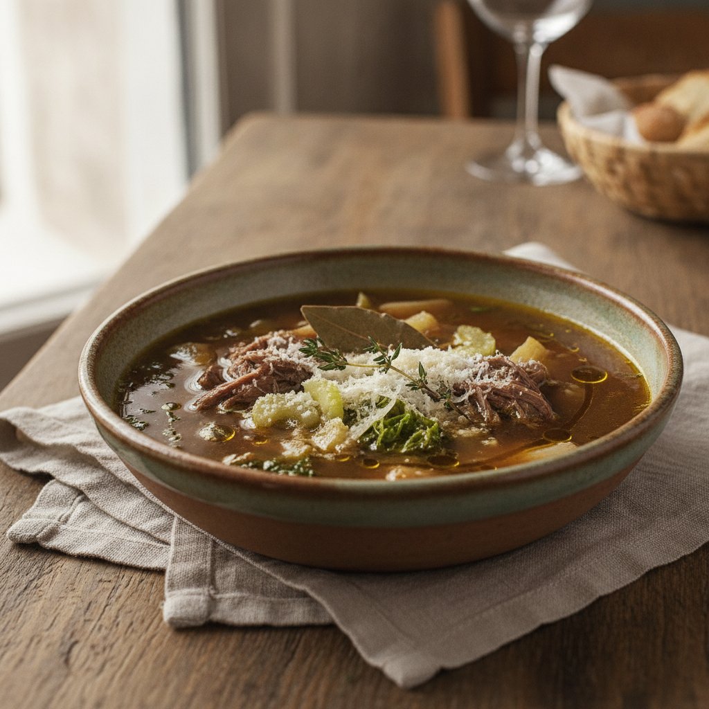 Beef and Vegetable Broth (Keto)