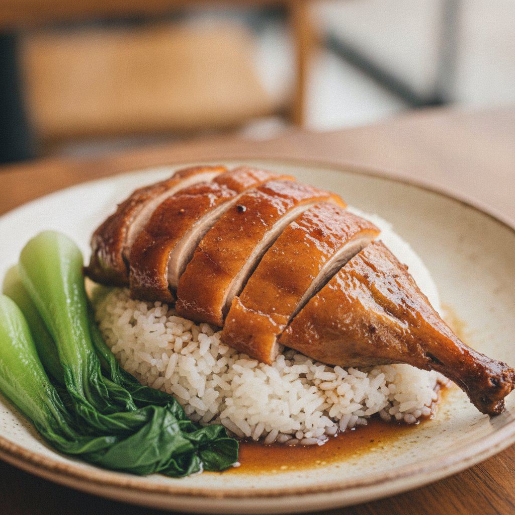 Roast Duck Rice Plate