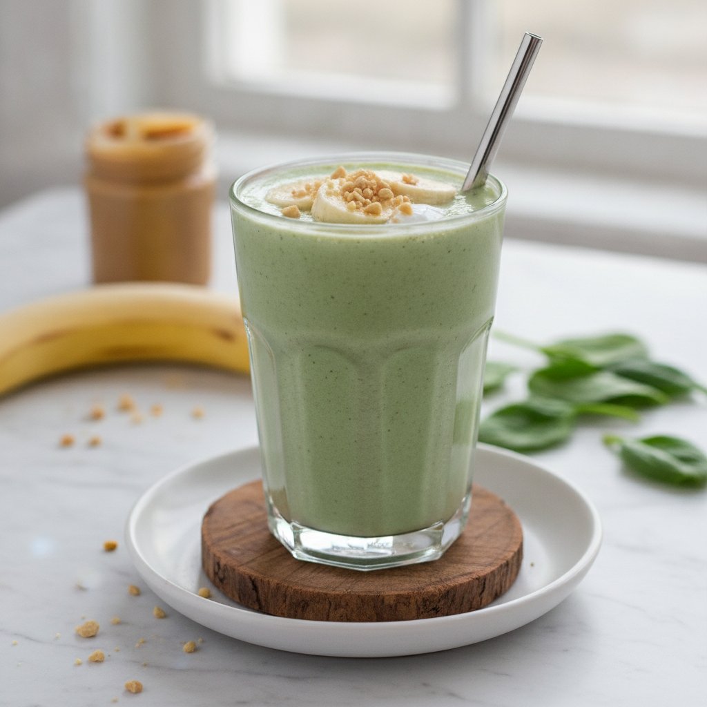 Green Spinach Protein Smoothie