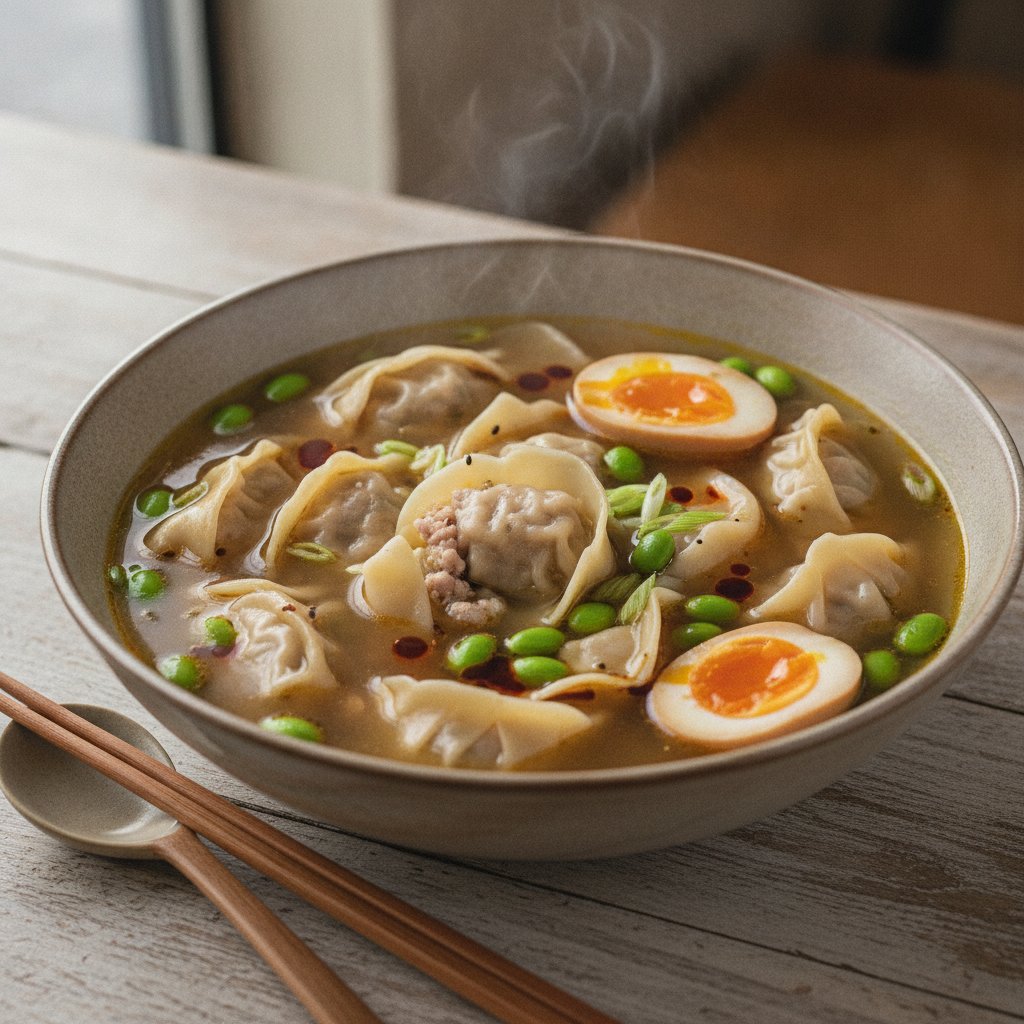 Dumpling Soup (High-Protein)