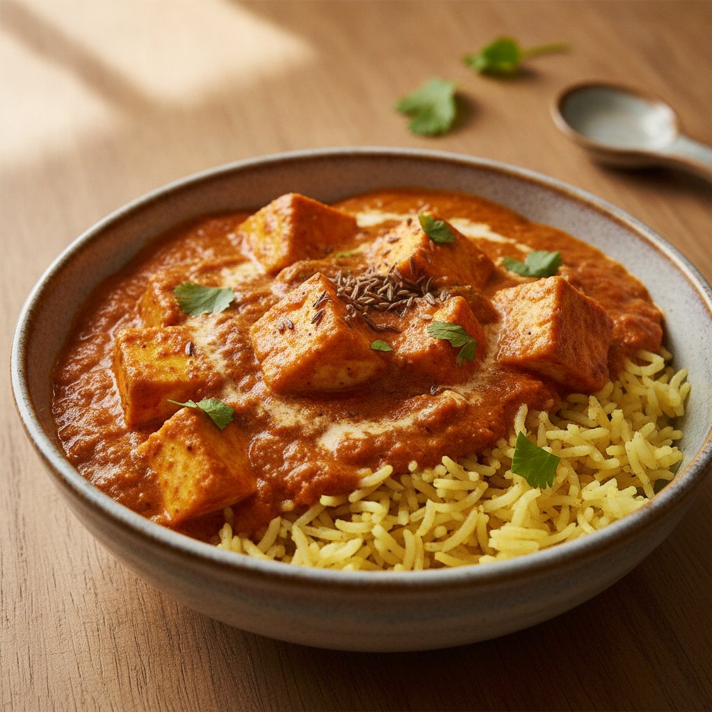 Cottage Cheese Curry Bowl (Gluten-Free)