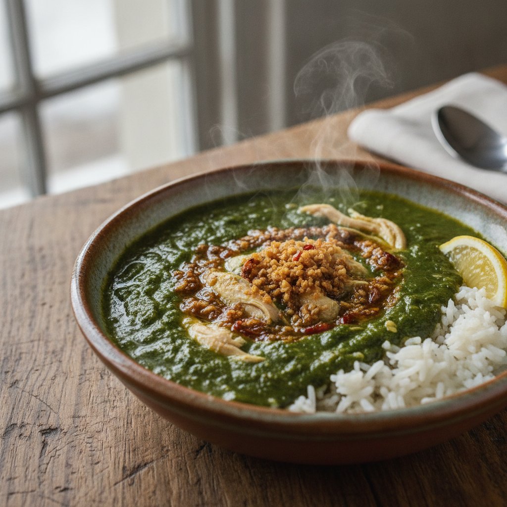 Egyptian Green Leaf Soup