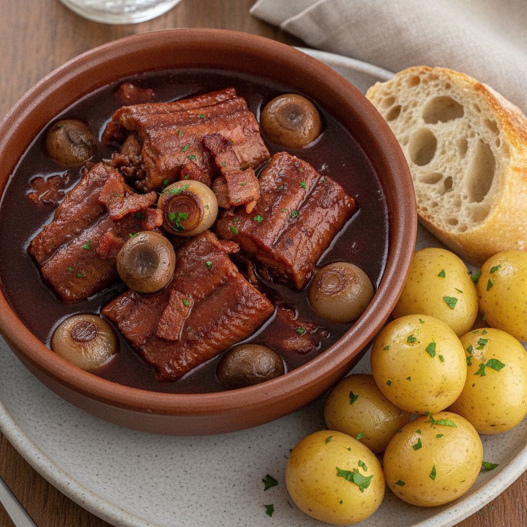 Wine Braised Eel Stew