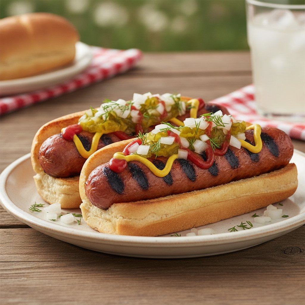 Grilled Hot Dogs (Gluten-Free)