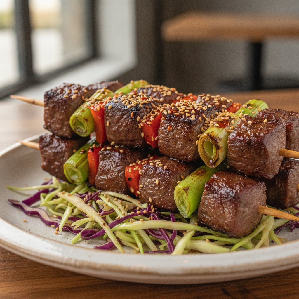 Grilled Beef Skewers (Keto)
