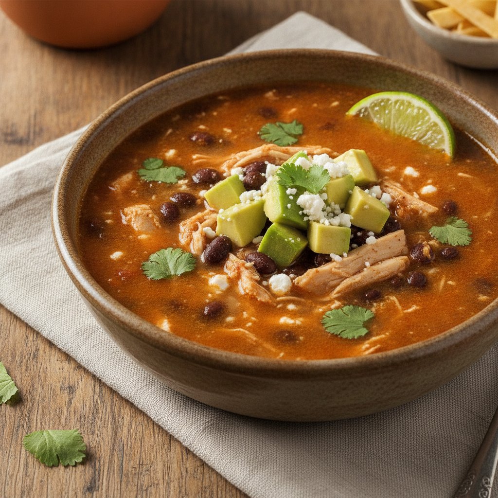 Lime Chicken Soup (High-Protein)