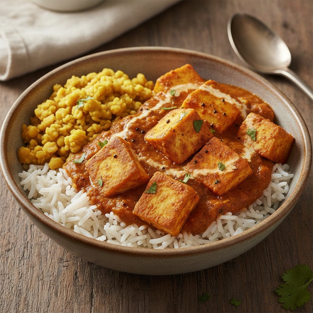 Cottage Cheese Curry Bowl (High-Protein)