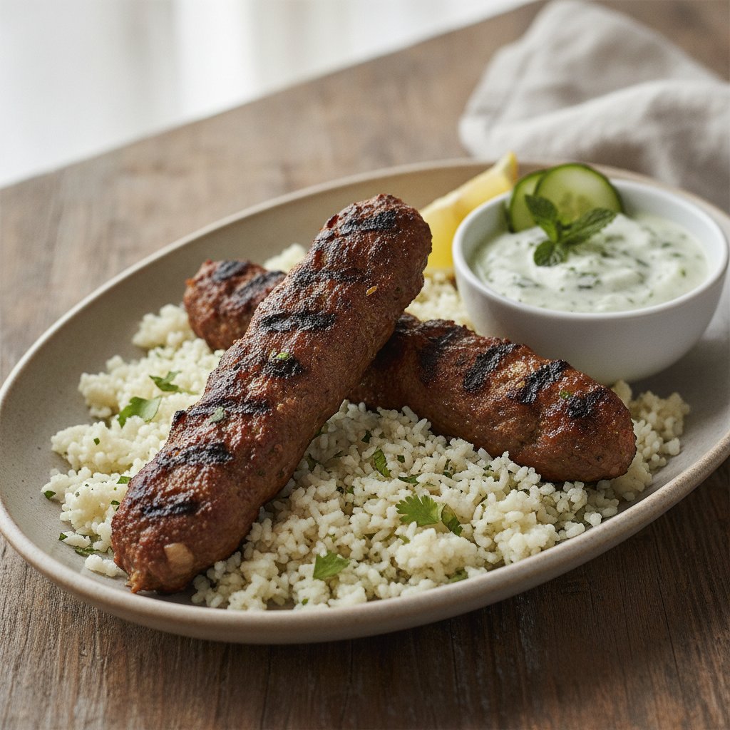 Grilled Minced Meat Skewers (Keto)