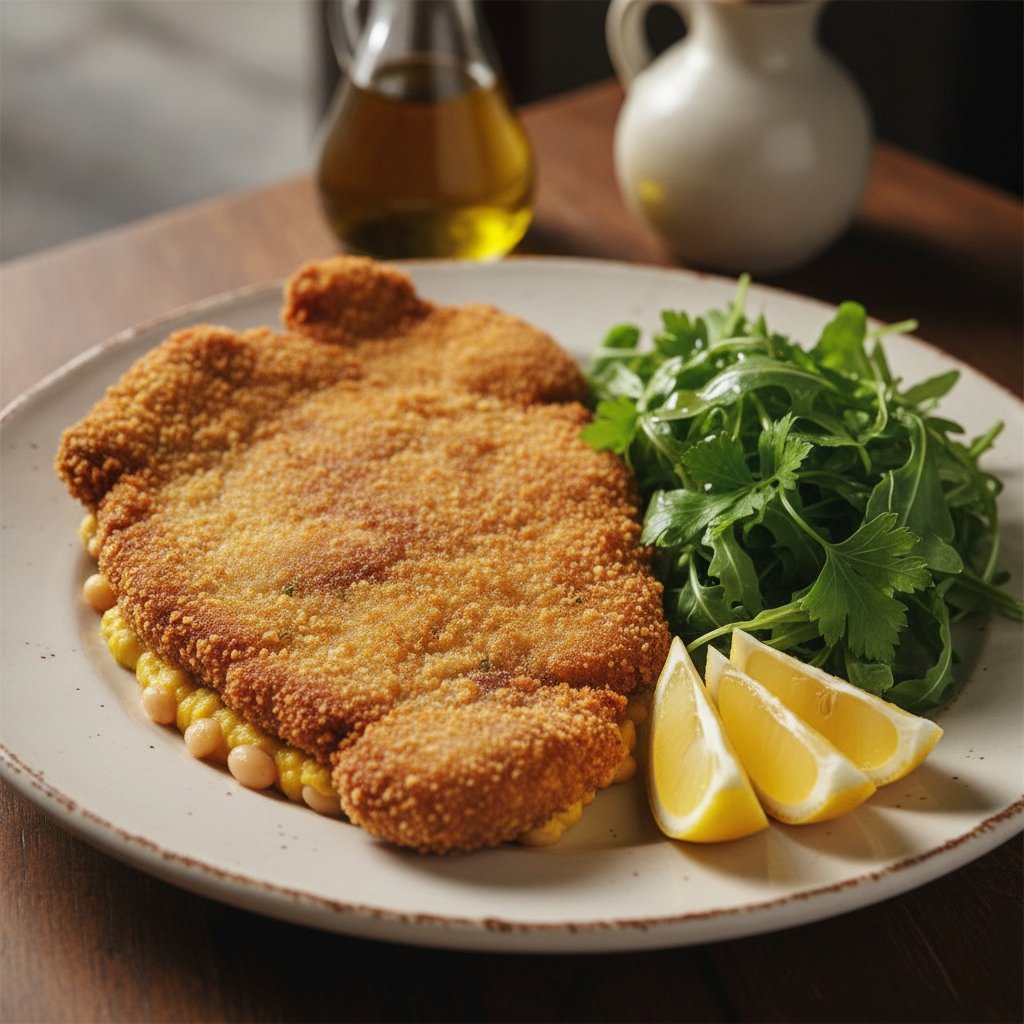 Fried Breaded Beef Cutlet (High-Protein)