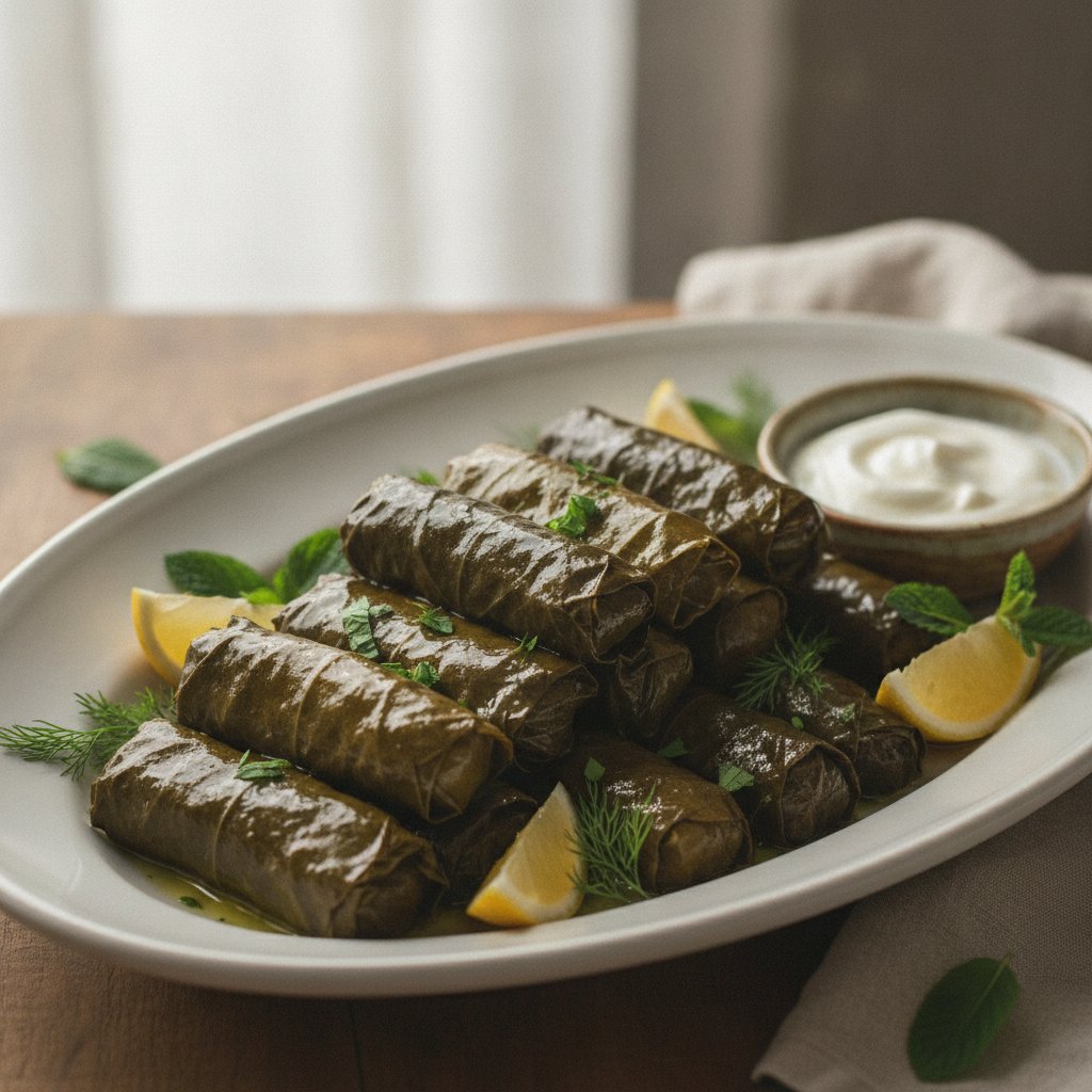 Stuffed Grape Leaves