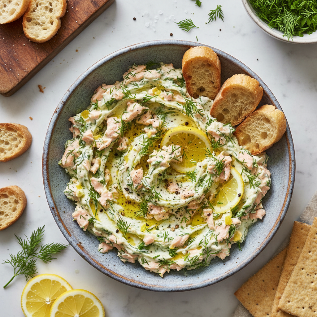 Salmon Lemon Dill Smash Tub