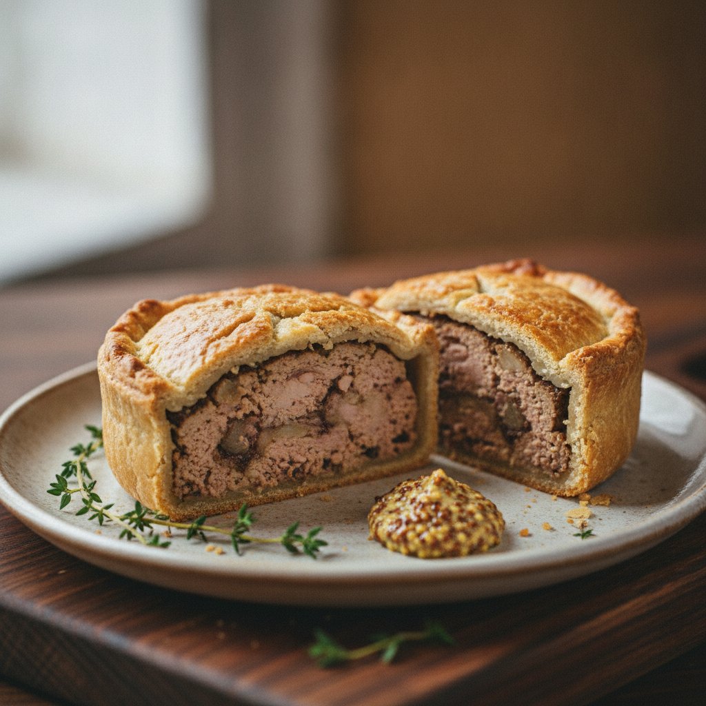 Chicken Liver and Pork Pie (Keto)