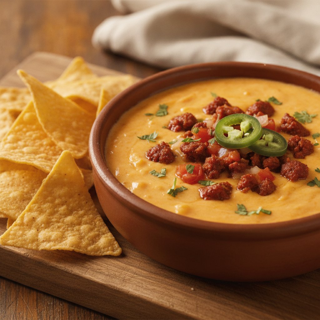 Texas chili con queso