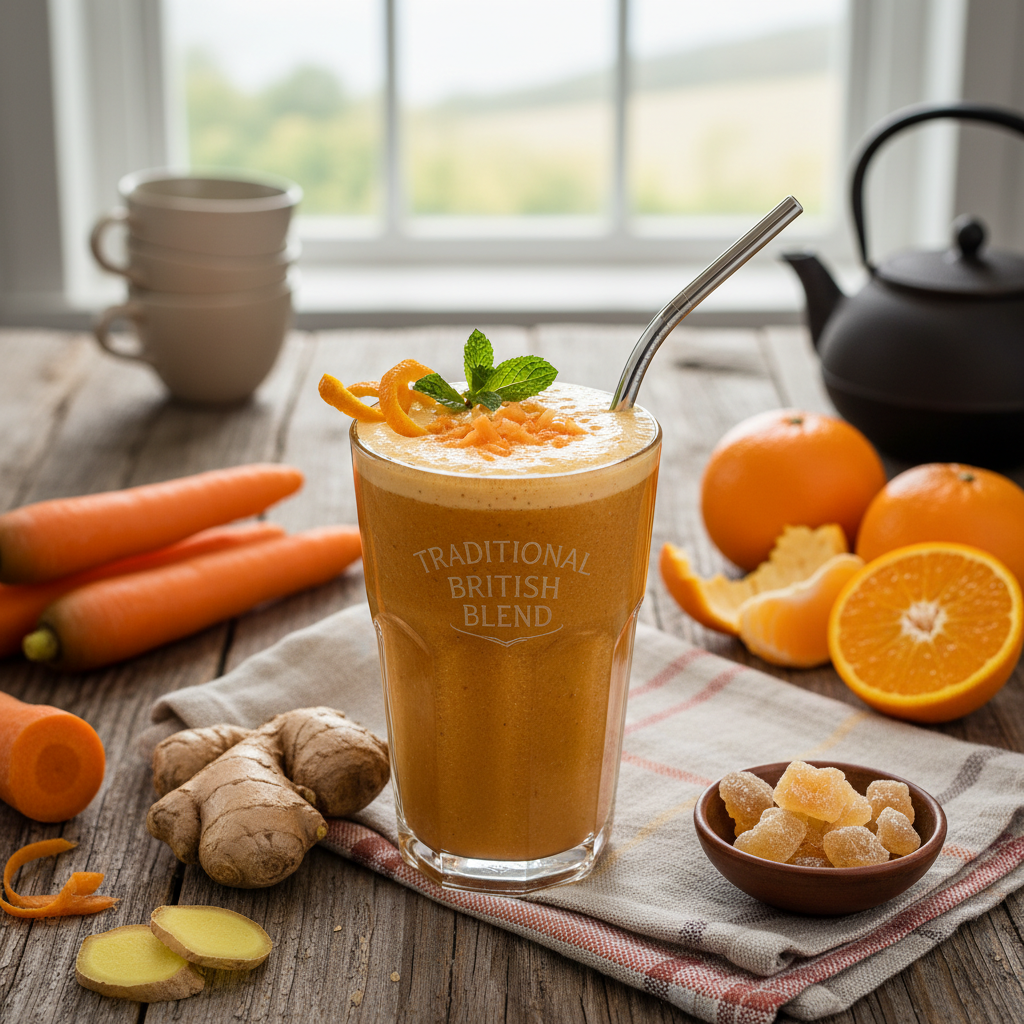 Ginger Carrot Orange Smoothie