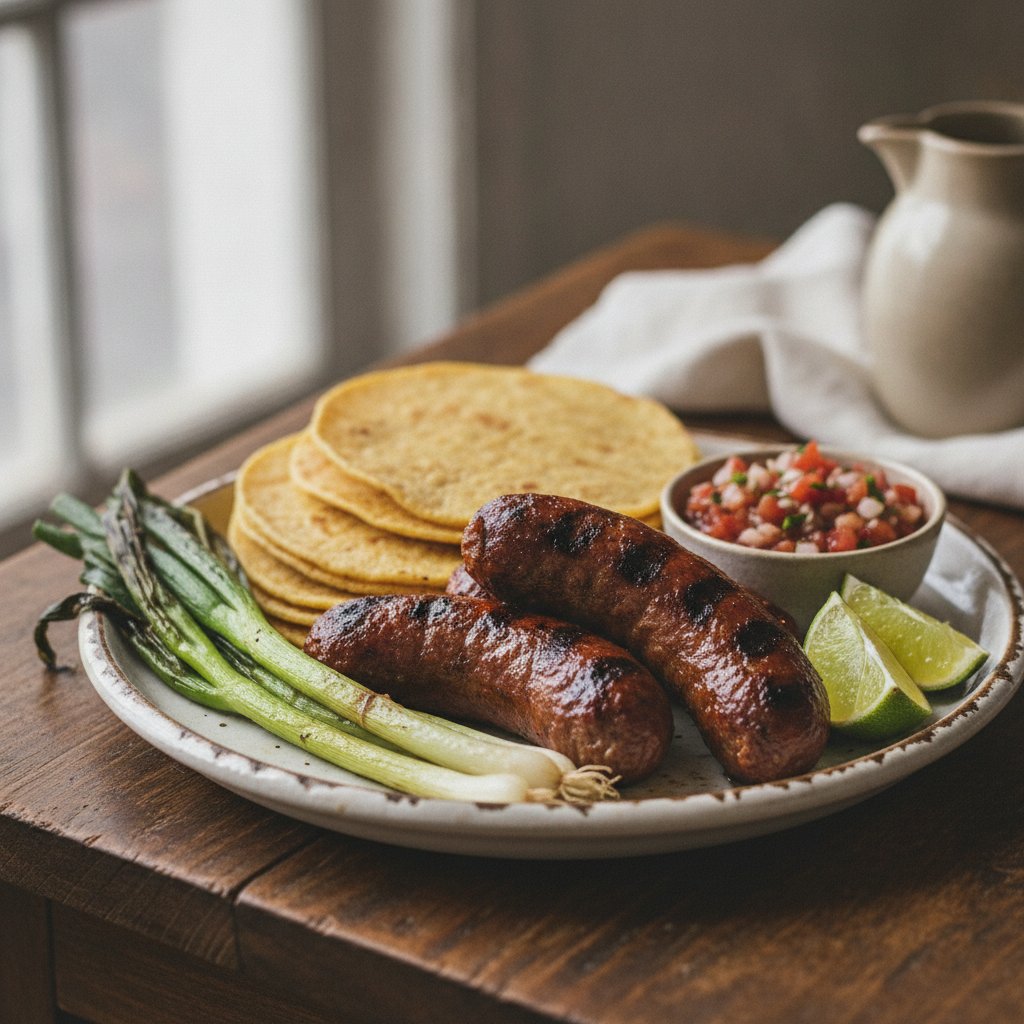 Grilled Beef Sausage