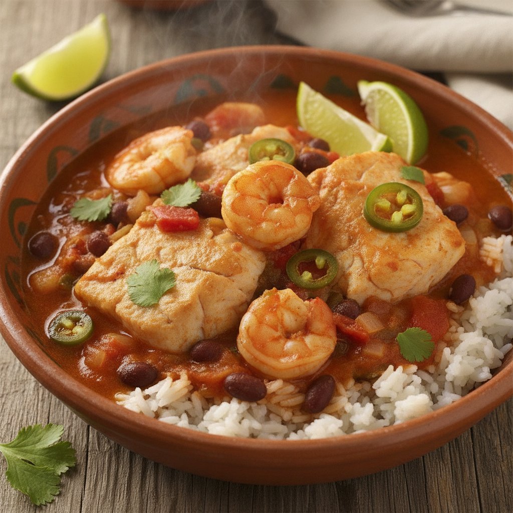 Fish Stew in Tomato Broth (High-Protein)