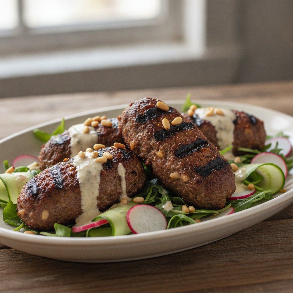 Spiced Meat Loaf Skewers (Keto)