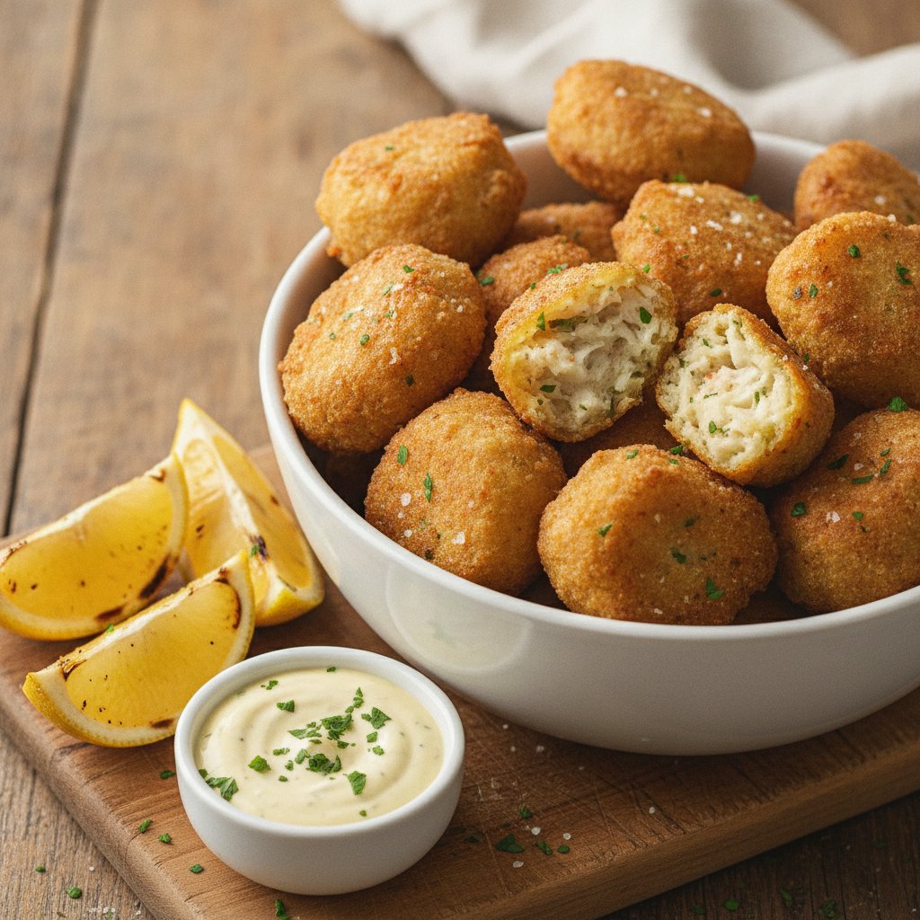 Fried Cod Fritters (Gluten-Free)