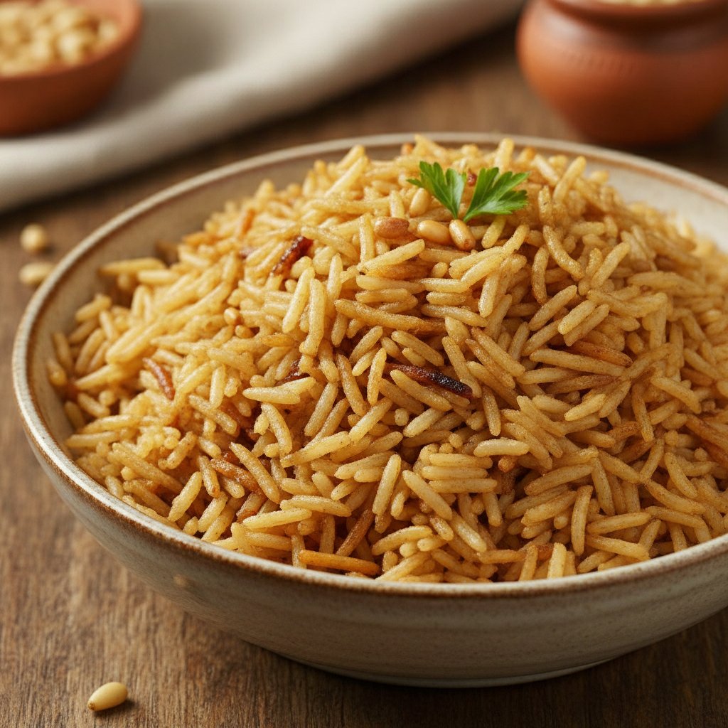 Rice with Toasted Vermicelli