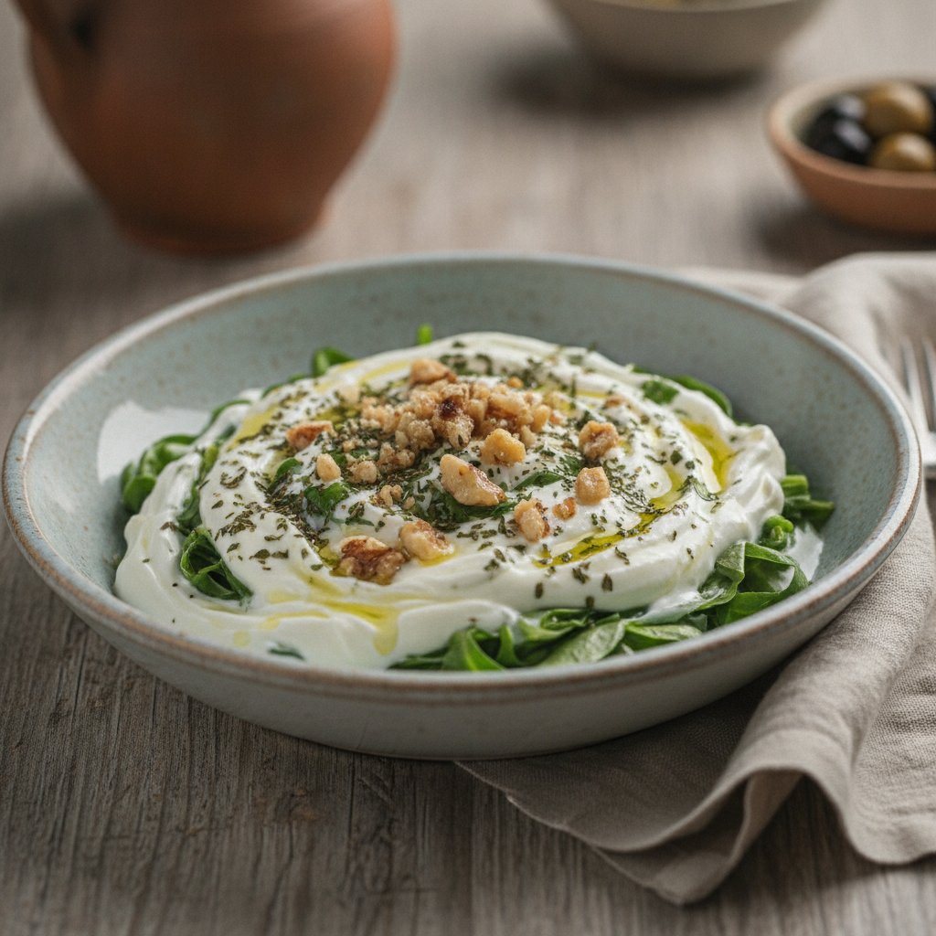Purslane Yogurt Salad