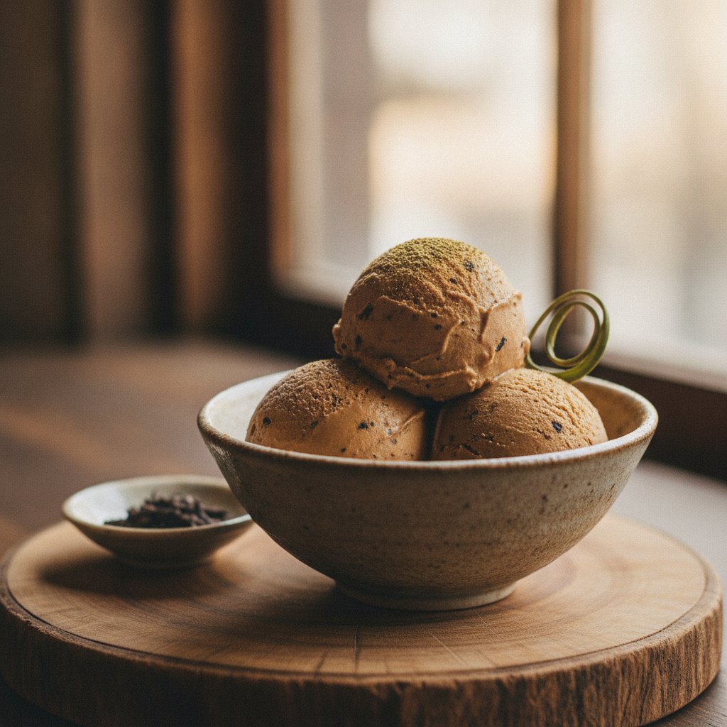 Hojicha Roasted Tea Ice Cream