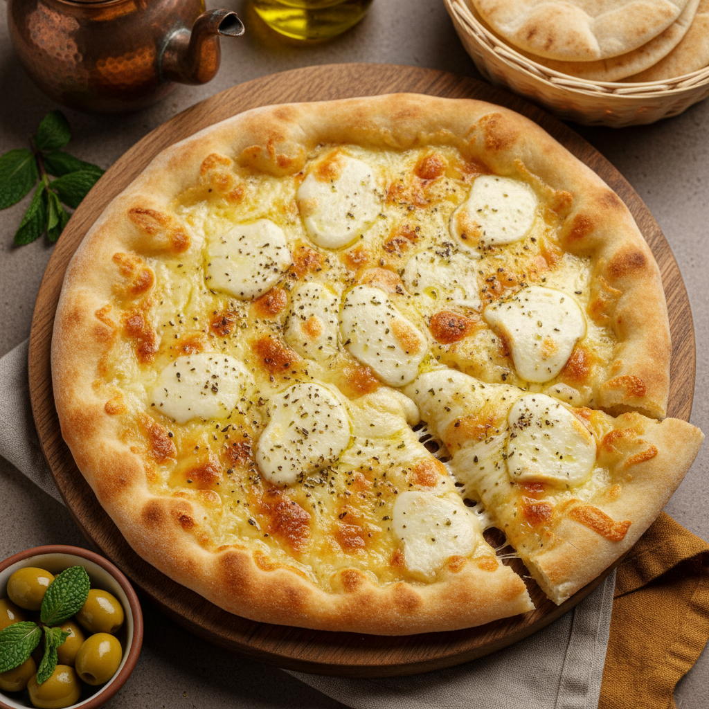 Cheese Jibneh Manakish