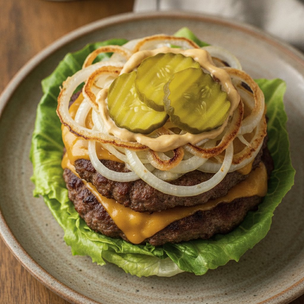 Oklahoma Onion Burger (Keto)