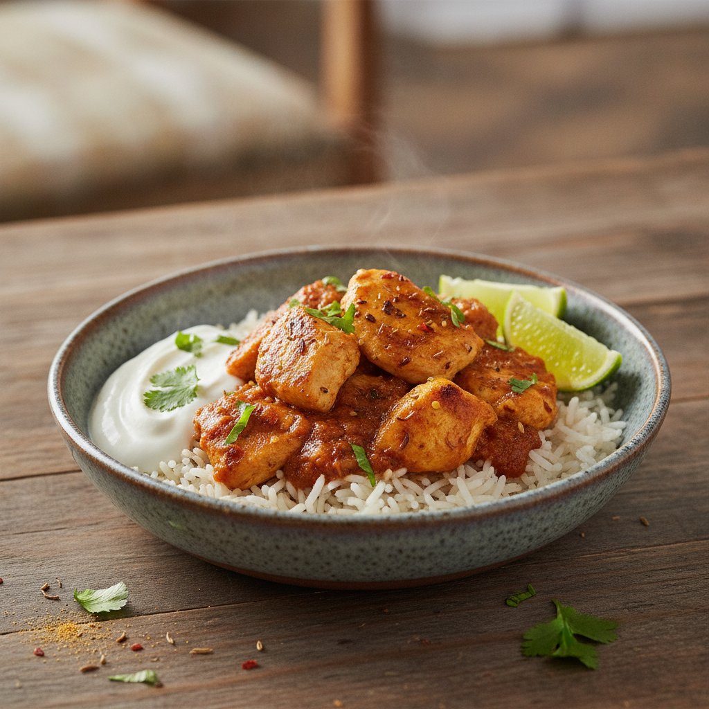 Spiced Chicken Rice Bowl (Gluten-Free)