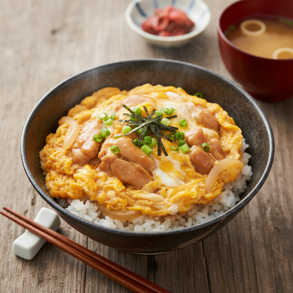 Chicken and Egg Rice Bowl — Oyakodon